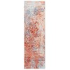 Safavieh Tacoma Rust / Aqua TAC943 2 ft. 6 in. X 8 ft. Runner Rug