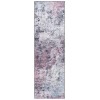 Safavieh Tacoma Plum / Black TAC943 2 ft. 6 in. X 8 ft. Runner Rug