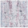 Safavieh Tacoma Plum / Green TAC944 6 ft. X 6 ft. Square Rug
