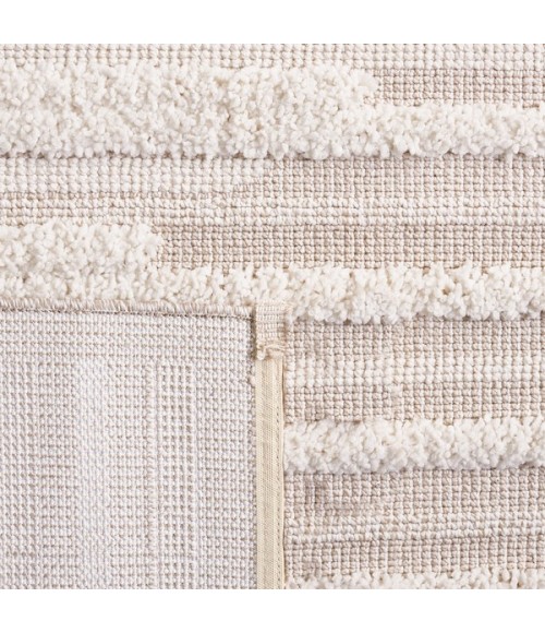 Safavieh Trends Beige / Ivory Rug TRD102 5 ft. 3 in. X 7 ft. 6 in. Rectangle - Rugs Town Safavieh Trends Beige / Ivory TRD102 5 ft. 3 in. X 7 ft. 6 in. Rectangle Rug