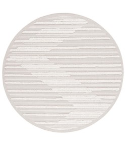 Safavieh Trends Beige / Ivory TRD102 6 ft. 7 in. X 6 ft. 7 in. Round Rug