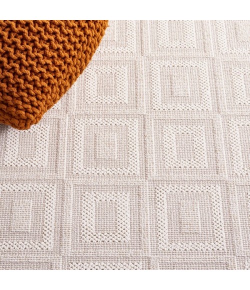 Safavieh Trends Beige / Ivory Rug TRD106 5 ft. 3 in. X 7 ft. 6 in. Rectangle - Rugs Town Safavieh Trends Beige / Ivory TRD106 5 ft. 3 in. X 7 ft. 6 in. Rectangle Rug