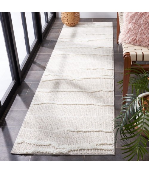 Safavieh Trends Beige / Ivory Rug TRD112 2 ft. 2 in. X 11 ft. Runner - Rugs Town Safavieh Trends Beige / Ivory TRD112 2 ft. 2 in. X 11 ft. Runner Rug