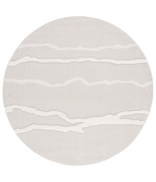 Safavieh Trends Beige / Ivory Rug TRD112 3 ft. X 3 ft. Round - Rugs Town Safavieh Trends Beige / Ivory TRD112 3 ft. X 3 ft. Round Rug