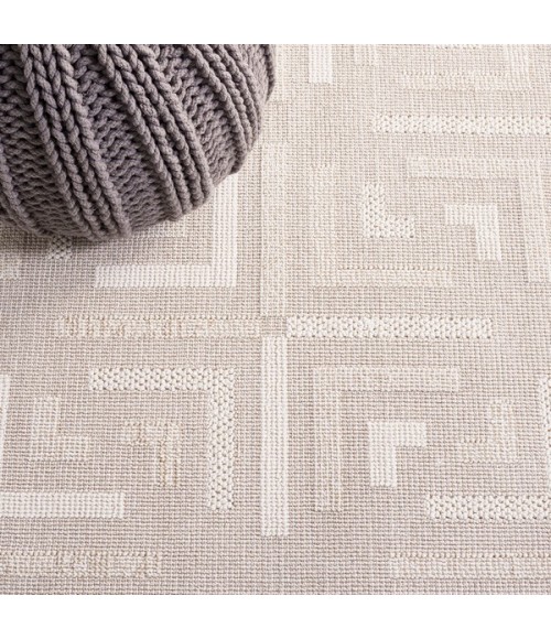 Safavieh Trends Beige / Ivory Rug TRD116 5 ft. 3 in. X 7 ft. 6 in. Rectangle - Rugs Town Safavieh Trends Beige / Ivory TRD116 5 ft. 3 in. X 7 ft. 6 in. Rectangle Rug