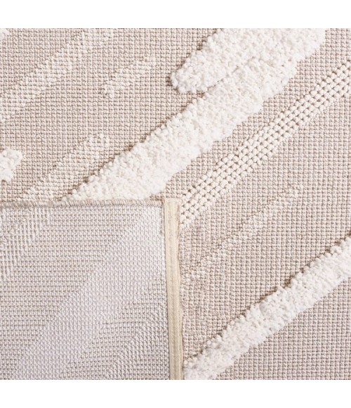 Safavieh Trends Beige / Ivory Rug TRD118 5 ft. 3 in. X 7 ft. 6 in. Rectangle - Rugs Town Safavieh Trends Beige / Ivory TRD118 5 ft. 3 in. X 7 ft. 6 in. Rectangle Rug