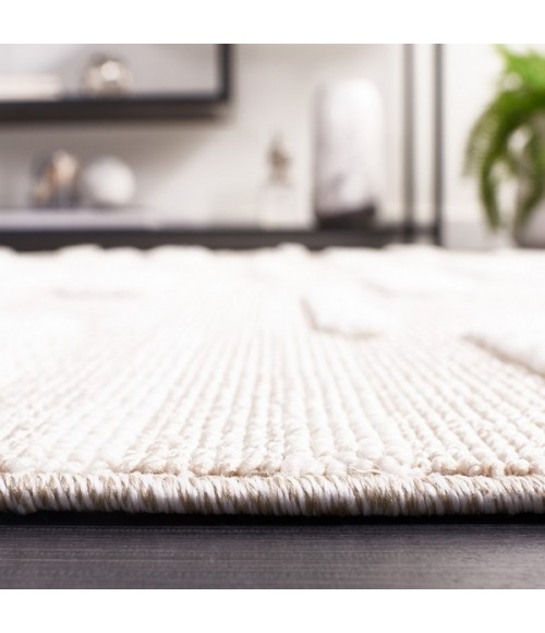 Safavieh Trends Beige / Ivory Rug TRD120 2 ft. 2 in. X 11 ft. Runner - Rugs Town Safavieh Trends Beige / Ivory TRD120 2 ft. 2 in. X 11 ft. Runner Rug