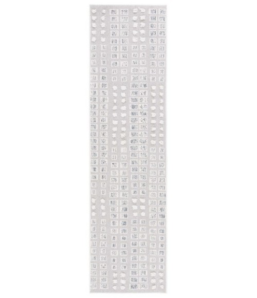 Safavieh Trends Grey / Ivory TRD122 2 ft. 2 in. X 8 ft. Runner Rug