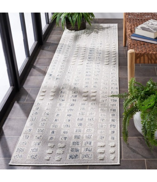 Safavieh Trends Grey / Ivory TRD122 2 ft. 2 in. X 8 ft. Runner Rug