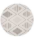 Safavieh Urban Grey / Ivory URB202 6 ft. 7 in. X 6 ft. 7 in. Round Rug