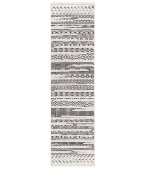 Safavieh Urban Grey / Ivory URB204 2 ft. 2 in. X 8 ft. Runner Rug