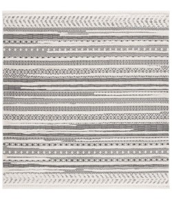 Safavieh Urban Grey / Ivory URB204 6 ft. 7 in. X 6 ft. 7 in. Square Rug