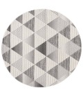 Safavieh Urban Grey / Ivory Rug URB206 6 ft. 7 in. X 6 ft. 7 in. Round - Rugs Town Safavieh Urban Grey / Ivory URB206 6 ft. 7 in. X 6 ft. 7 in. Round Rug