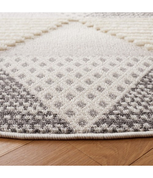 Safavieh Urban Grey / Ivory Rug URB206 6 ft. 7 in. X 6 ft. 7 in. Round - Rugs Town Safavieh Urban Grey / Ivory URB206 6 ft. 7 in. X 6 ft. 7 in. Round Rug