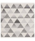 Safavieh Urban Grey / Ivory URB206 6 ft. 7 in. X 6 ft. 7 in. Square Rug