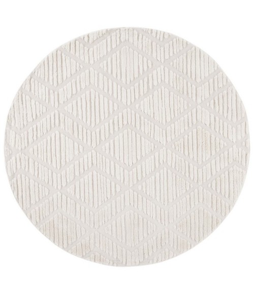 Safavieh Urban Ivory URB208 6 ft. 7 in. X 6 ft. 7 in. Round Rug