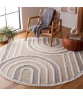 Safavieh Urban Beige / Ivory URB210 6 ft. 7 in. X 6 ft. 7 in. Round Rug