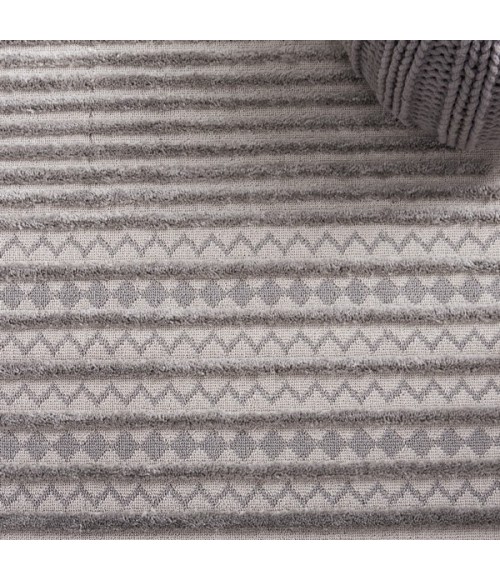Safavieh Urban Grey / Light Grey URB214 4 ft. X 6 ft. Rectangle Rug