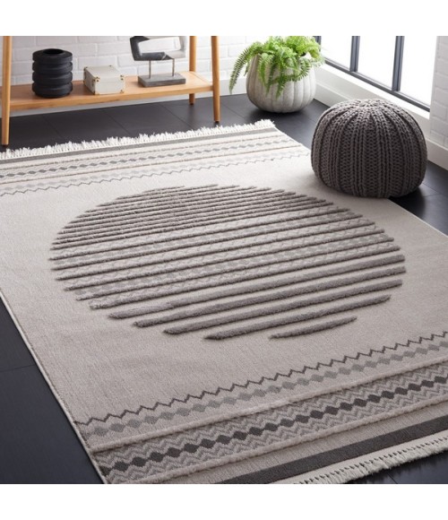 Safavieh Urban Grey / Light Grey URB214 4 ft. X 6 ft. Rectangle Rug
