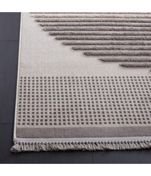 Safavieh Urban Grey / Light Grey URB216 6 ft. 7 in. X 6 ft. 7 in. Square Rug
