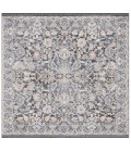 Safavieh Vivaldi Navy / Ivory VIV516 6 ft. 7 in. X 6 ft. 7 in. Square Rug
