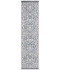Safavieh Vivaldi Navy / Ivory VIV561 2 ft. 2 in. X 8 ft. Runner Rug