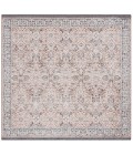 Safavieh Vivaldi Navy / Rust VIV562 6 ft. 7 in. X 6 ft. 7 in. Square Rug