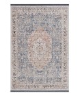Safavieh Vivaldi Blue / Rust Rug VIV565 5 ft. 3 in. X 7 ft. 6 in. Rectangle - Rugs Town Safavieh Vivaldi Blue / Rust VIV565 5 ft. 3 in. X 7 ft. 6 in. Rectangle Rug