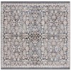 Safavieh Vivaldi Blue / Ivory VIV568 6 ft. 7 in. X 6 ft. 7 in. Square Rug