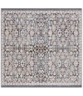 Safavieh Vivaldi Blue / Ivory VIV568 6 ft. 7 in. X 6 ft. 7 in. Square Rug