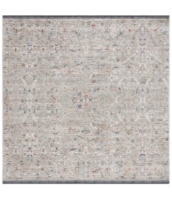 Safavieh Vivaldi Ivory / Navy VIV596 6 ft. 7 in. X 6 ft. 7 in. Square Rug