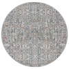 Safavieh Vivaldi Navy / Rust VIV596 6 ft. 7 in. X 6 ft. 7 in. Round Rug