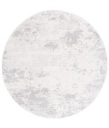 Safavieh Whisper Ivory / Grey WHS546 6 ft. 7 in. X 6 ft. 7 in. Round Rug