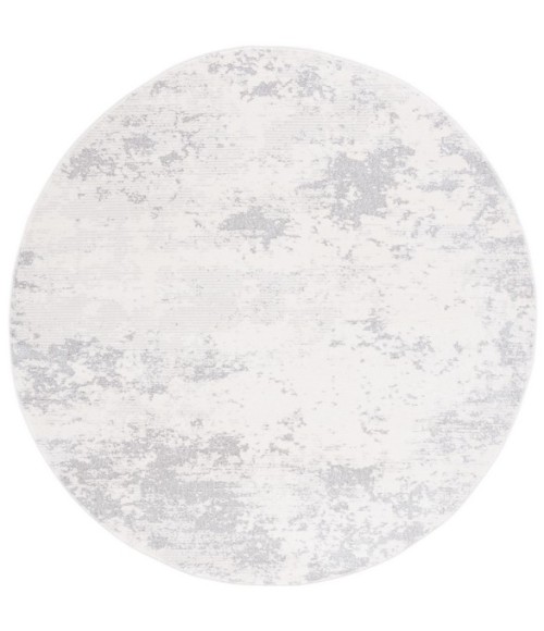 Safavieh Whisper Ivory / Grey WHS546 6 ft. 7 in. X 6 ft. 7 in. Round Rug