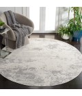 Safavieh Whisper Ivory / Grey WHS546 6 ft. 7 in. X 6 ft. 7 in. Round Rug