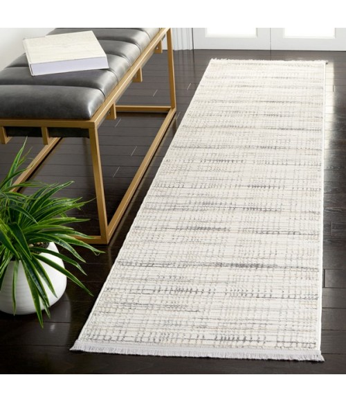 Safavieh Whisper Ivory / Grey WHS548 2 ft. 2 in. X 8 ft. Runner Rug