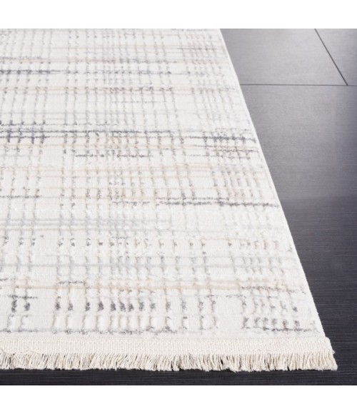 Safavieh Whisper Ivory / Grey Rug WHS548 6 ft. 7 in. X 6 ft. 7 in. Square - Rugs Town Safavieh Whisper Ivory / Grey WHS548 6 ft. 7 in. X 6 ft. 7 in. Square Rug