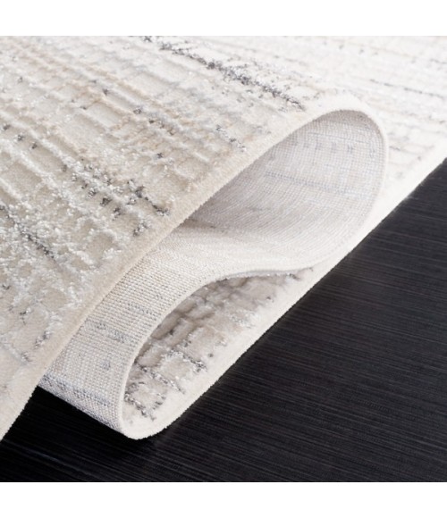 Safavieh Whisper Ivory / Grey WHS548 4 ft. X 6 ft. Rectangle Rug