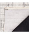 Safavieh Whisper Ivory / Grey Rug WHS548 6 ft. 7 in. X 6 ft. 7 in. Square - Rugs Town Safavieh Whisper Ivory / Grey WHS548 6 ft. 7 in. X 6 ft. 7 in. Square Rug
