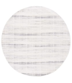 Safavieh Whisper Ivory / Grey WHS548 6 ft. 7 in. X 6 ft. 7 in. Round Rug