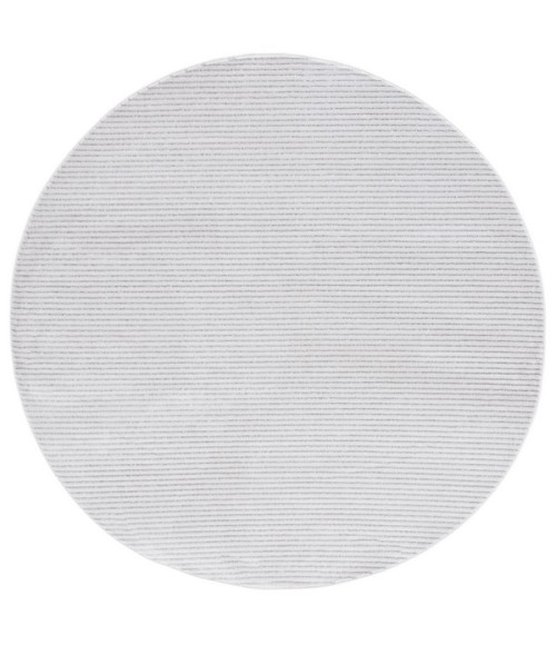 Safavieh Whisper Grey / Dark Grey Rug WHS550 6 ft. 7 in. X 6 ft. 7 in. Round - Rugs Town Safavieh Whisper Grey / Dark Grey WHS550 6 ft. 7 in. X 6 ft. 7 in. Round Rug