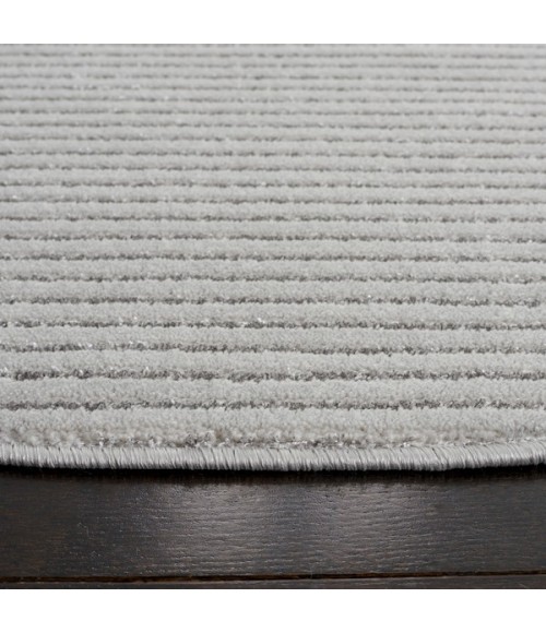 Safavieh Whisper Grey / Dark Grey Rug WHS550 6 ft. 7 in. X 6 ft. 7 in. Round - Rugs Town Safavieh Whisper Grey / Dark Grey WHS550 6 ft. 7 in. X 6 ft. 7 in. Round Rug
