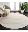 Safavieh Whisper Ivory / Beige Rug WHS554 6 ft. 7 in. X 6 ft. 7 in. Round - Rugs Town Safavieh Whisper Ivory / Beige WHS554 6 ft. 7 in. X 6 ft. 7 in. Round Rug