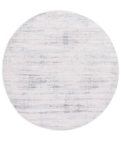 Safavieh Whisper Grey / Ivory WHS558 6 ft. 7 in. X 6 ft. 7 in. Round Rug