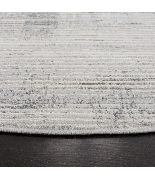 Safavieh Whisper Grey / Ivory Rug WHS558 6 ft. 7 in. X 6 ft. 7 in. Round - Rugs Town Safavieh Whisper Grey / Ivory WHS558 6 ft. 7 in. X 6 ft. 7 in. Round Rug