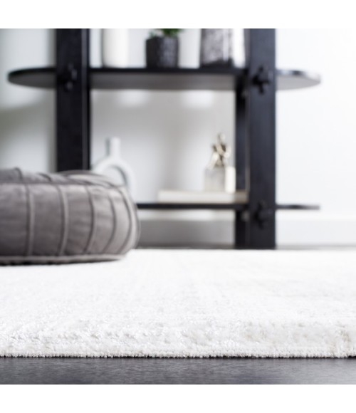 Safavieh Whisper Ivory / Ivory Rug WHS560 6 ft. 7 in. X 6 ft. 7 in. Square - Rugs Town Safavieh Whisper Ivory / Ivory WHS560 6 ft. 7 in. X 6 ft. 7 in. Square Rug