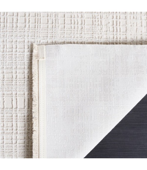 Safavieh Whisper Ivory / Ivory Rug WHS560 6 ft. 7 in. X 6 ft. 7 in. Square - Rugs Town Safavieh Whisper Ivory / Ivory WHS560 6 ft. 7 in. X 6 ft. 7 in. Square Rug