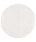 Safavieh Whisper Ivory / Ivory Rug WHS560 6 ft. 7 in. X 6 ft. 7 in. Round - Rugs Town Safavieh Whisper Ivory / Ivory WHS560 6 ft. 7 in. X 6 ft. 7 in. Round Rug