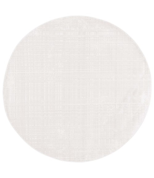 Safavieh Whisper Ivory / Ivory Rug WHS560 6 ft. 7 in. X 6 ft. 7 in. Round - Rugs Town Safavieh Whisper Ivory / Ivory WHS560 6 ft. 7 in. X 6 ft. 7 in. Round Rug
