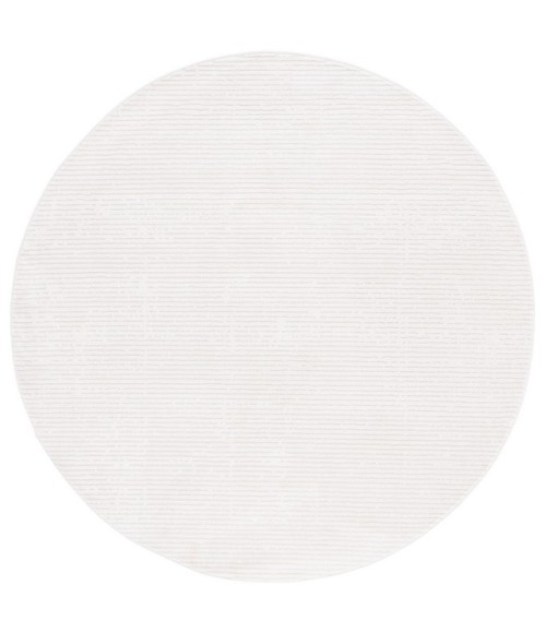 Safavieh Whisper Ivory Rug WHS562 6 ft. 7 in. X 6 ft. 7 in. Round - Rugs Town Safavieh Whisper Ivory WHS562 6 ft. 7 in. X 6 ft. 7 in. Round Rug
